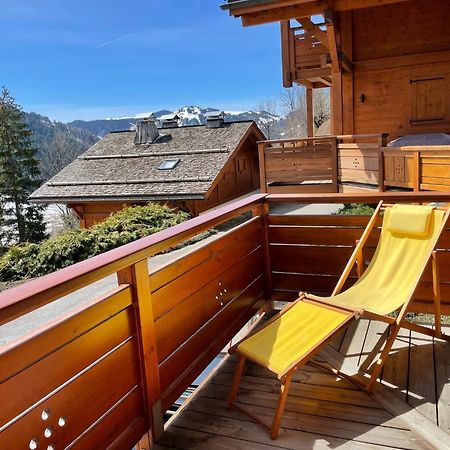 Cosymontagne - Le Chalet - 3Ch - 8 Pers- Terrasse Sud, Magnifique Vue La Clusaz Esterno foto
