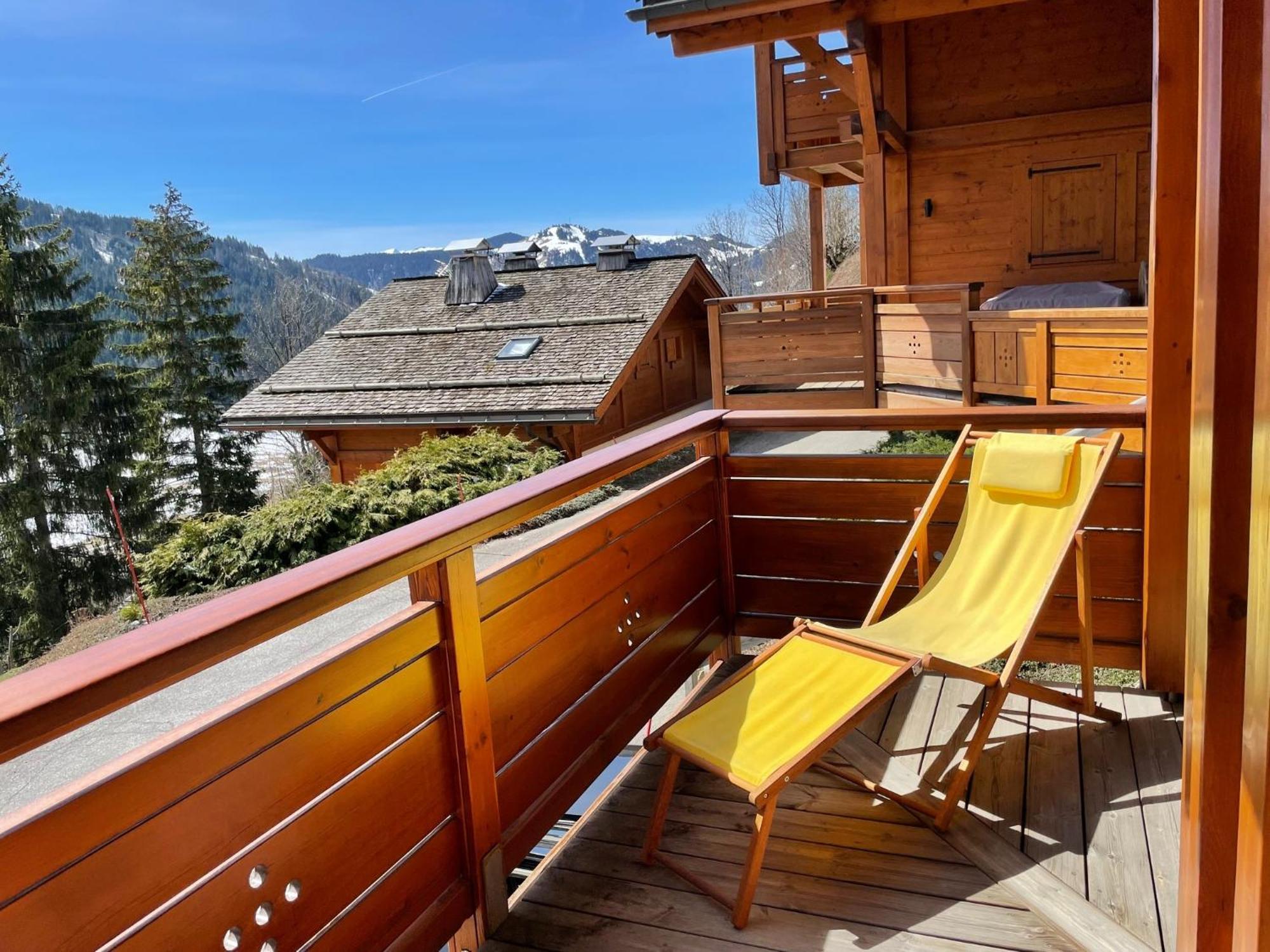 Cosymontagne - Le Chalet - 3Ch - 8 Pers- Terrasse Sud, Magnifique Vue La Clusaz Esterno foto