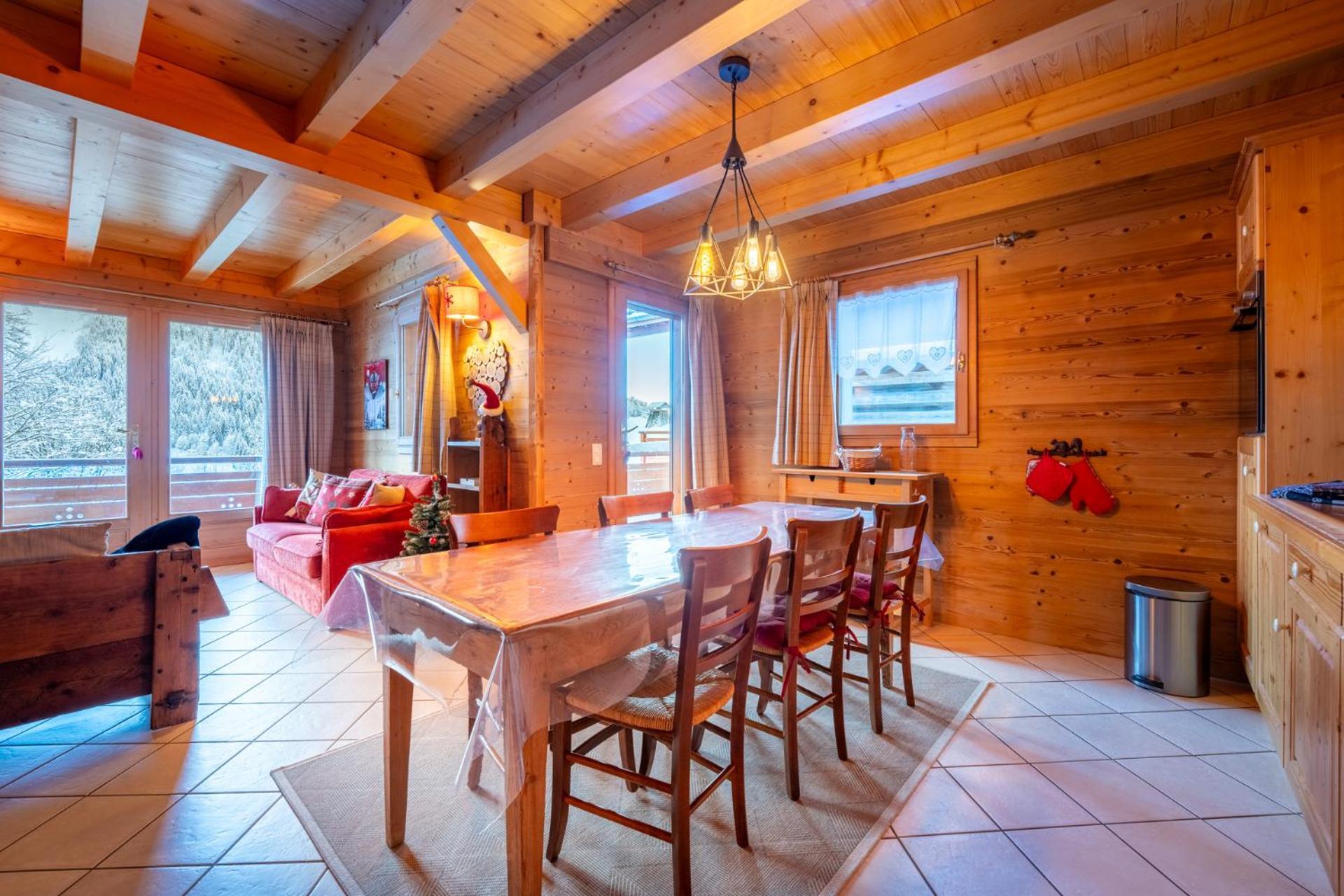 Cosymontagne - Le Chalet - 3Ch - 8 Pers- Terrasse Sud, Magnifique Vue La Clusaz Esterno foto