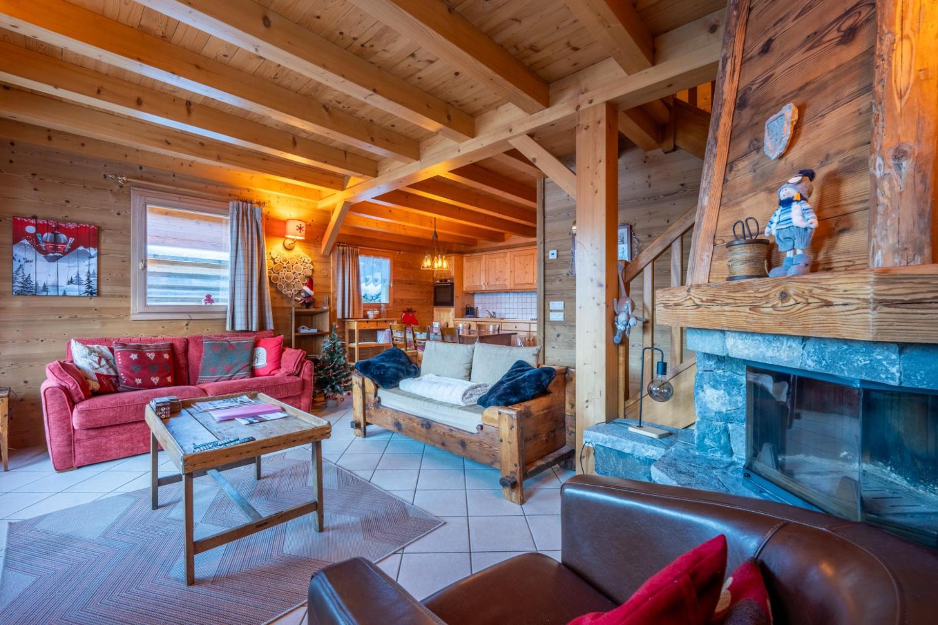 Cosymontagne - Le Chalet - 3Ch - 8 Pers- Terrasse Sud, Magnifique Vue La Clusaz Esterno foto